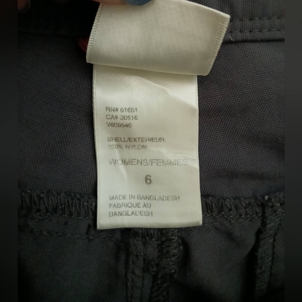 THE NORTH‎ FACE Ash Gray Women's Nylon Pants Camping Fishing Outdoors - Picture 3 of 5